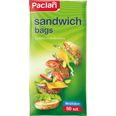 Torebki śniadaniowe PACLAN 136003 (50 sztuk)