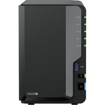 Serwer plików SYNOLOGY DiskStation DS225+ 2GB RAM