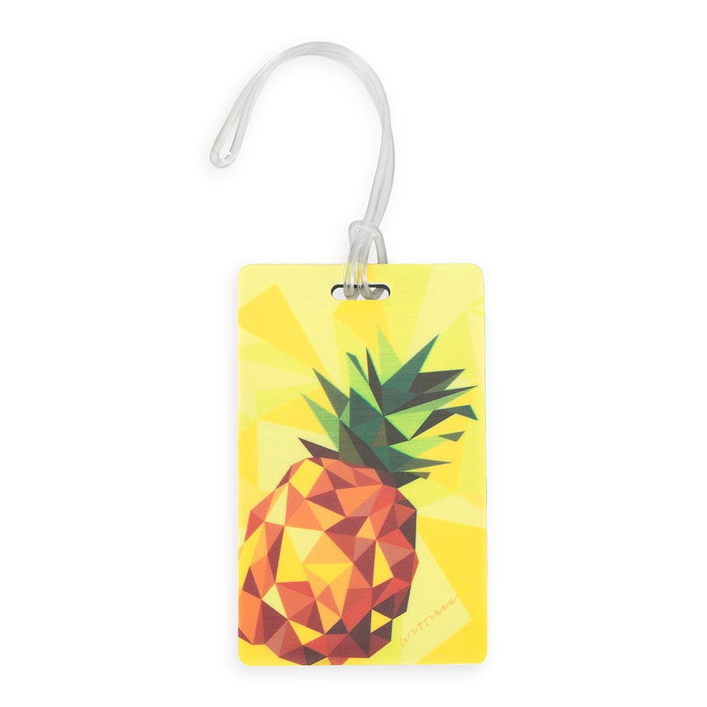 Identyfikator do bagażu żółty