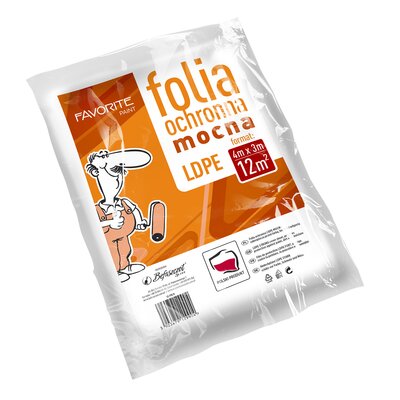 Folia malarska FAVORITE PAINT 12-FM/9 (4 x 3 m) 1 szt.