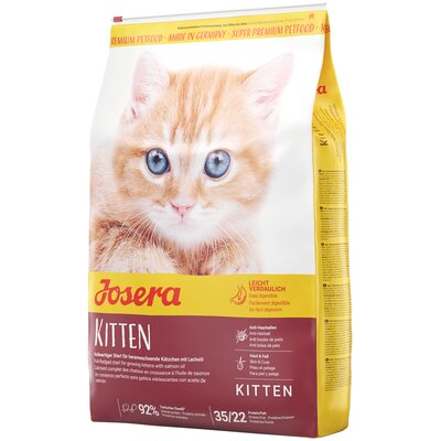Karma dla kota JOSERA Kitten Drób z łososiem 10 kg