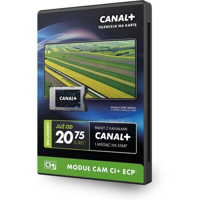 Telewizja na kartę Canal+ Usługa TNK Start+ (1 m-c na start z Canal +) z modułem cam CI+ ECP