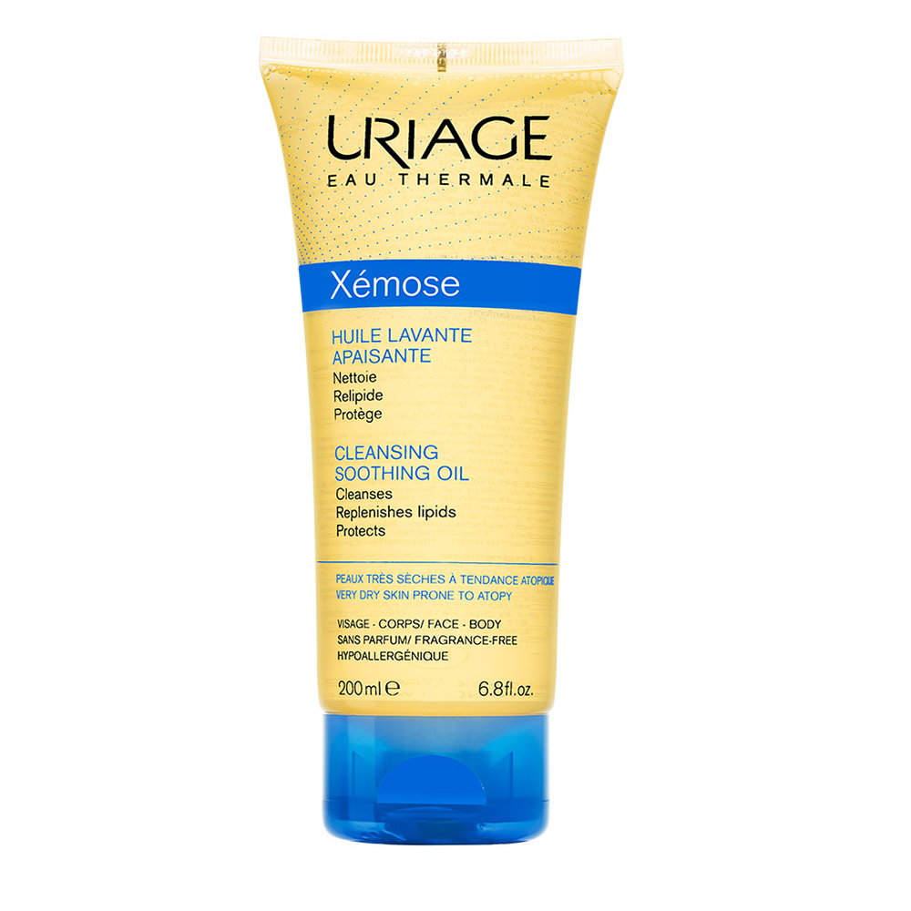 Uriage Xemose oczyszczający olejek pod prysznic i do kąpieli, 200 ml