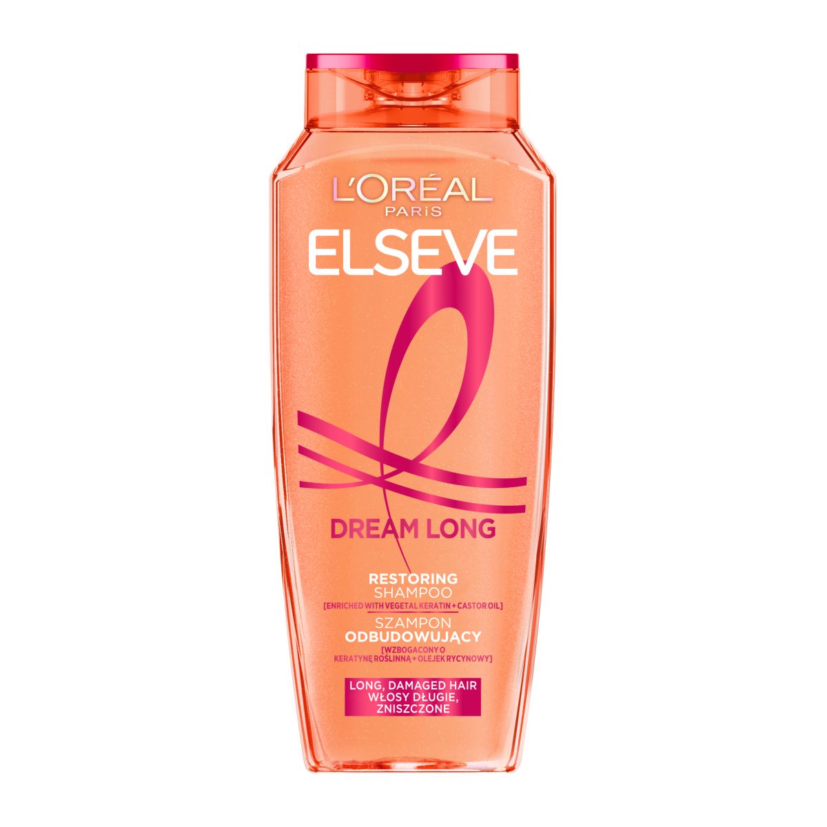 L'Oréal Paris Elseve Dream Long odbudowujący szampon do włosów, 400 ml