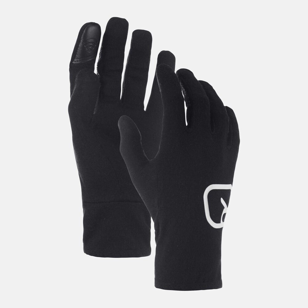 Ortovox - Rękawiczki męskie 185 ROCK'N'WOOL GLOVE LINER M black raven