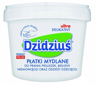 DZIDZIUŚ HIPOALERGICZNE PŁATKI MYDLANE DO PRANIA