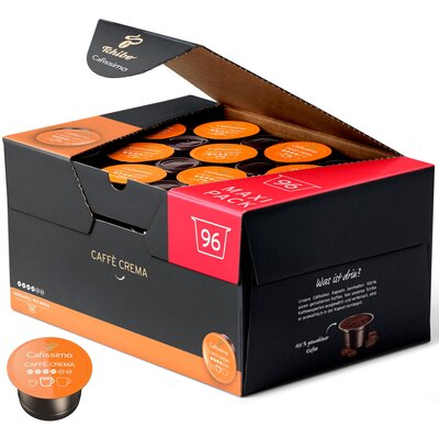 Kapsułki TCHIBO Cafe Crema Vollmundig do ekspresu Tchibo Cafissimo