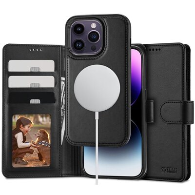 Etui TECH-PROTECT Wallet Magsafe do Apple iPhone 14 Pro Czarny