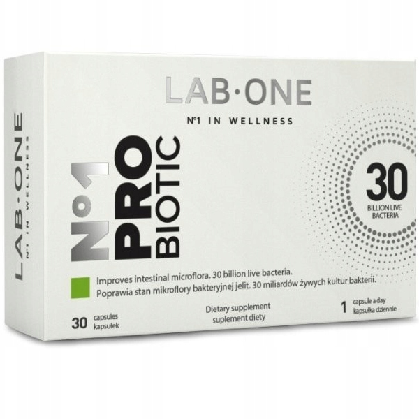 LAB ONE ProBiotic suplement diety, 30 kaps./1 opak.