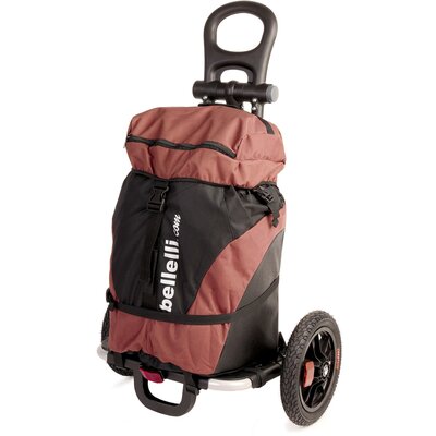 Wózek rowerowy BELLELLI B-Tourist BEL01BTR005R 25kg Brązowo-czarny