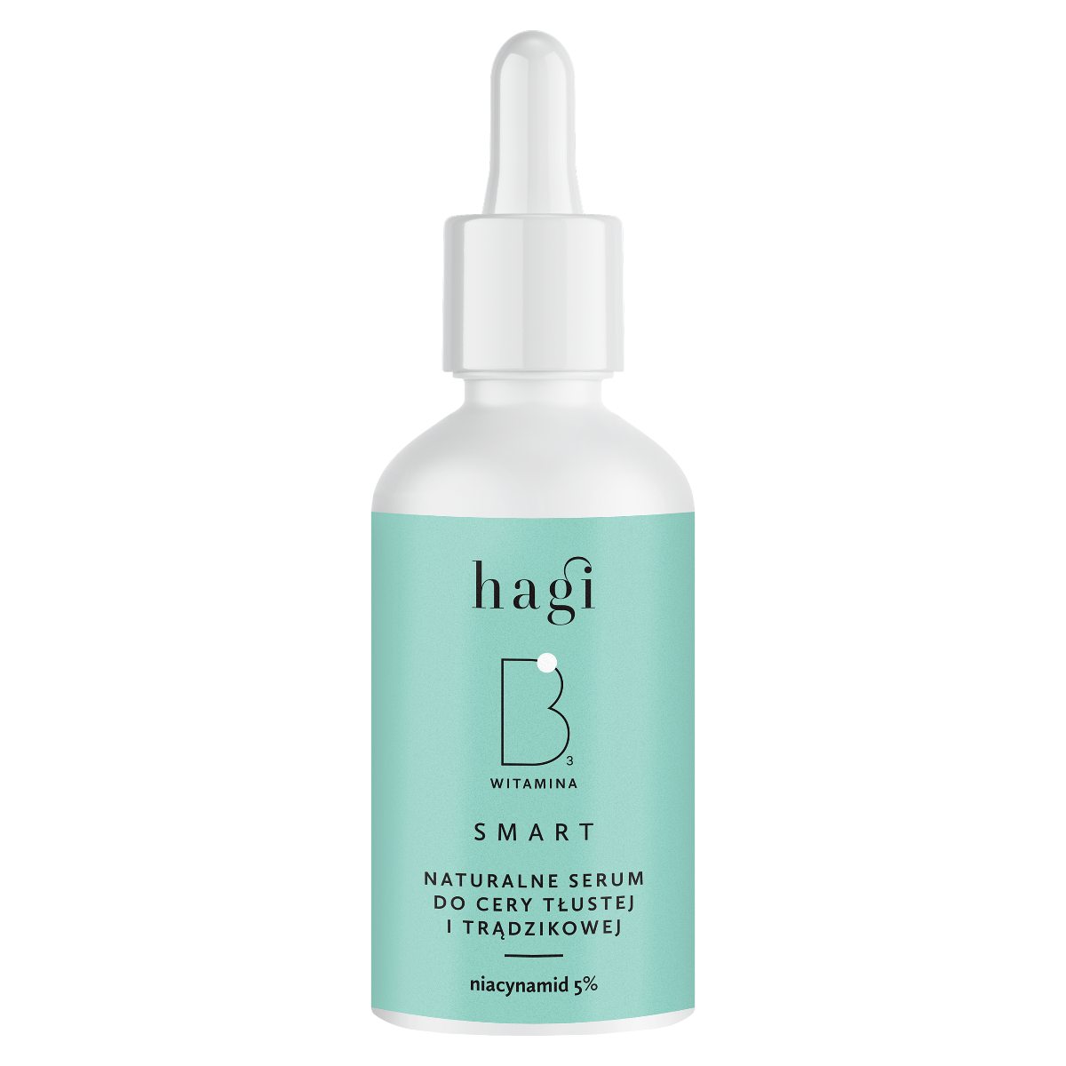 Hagi SMART B Naturalne serum do cery tłustej i trądzikowej z niacynamidem 5%, 30 ml