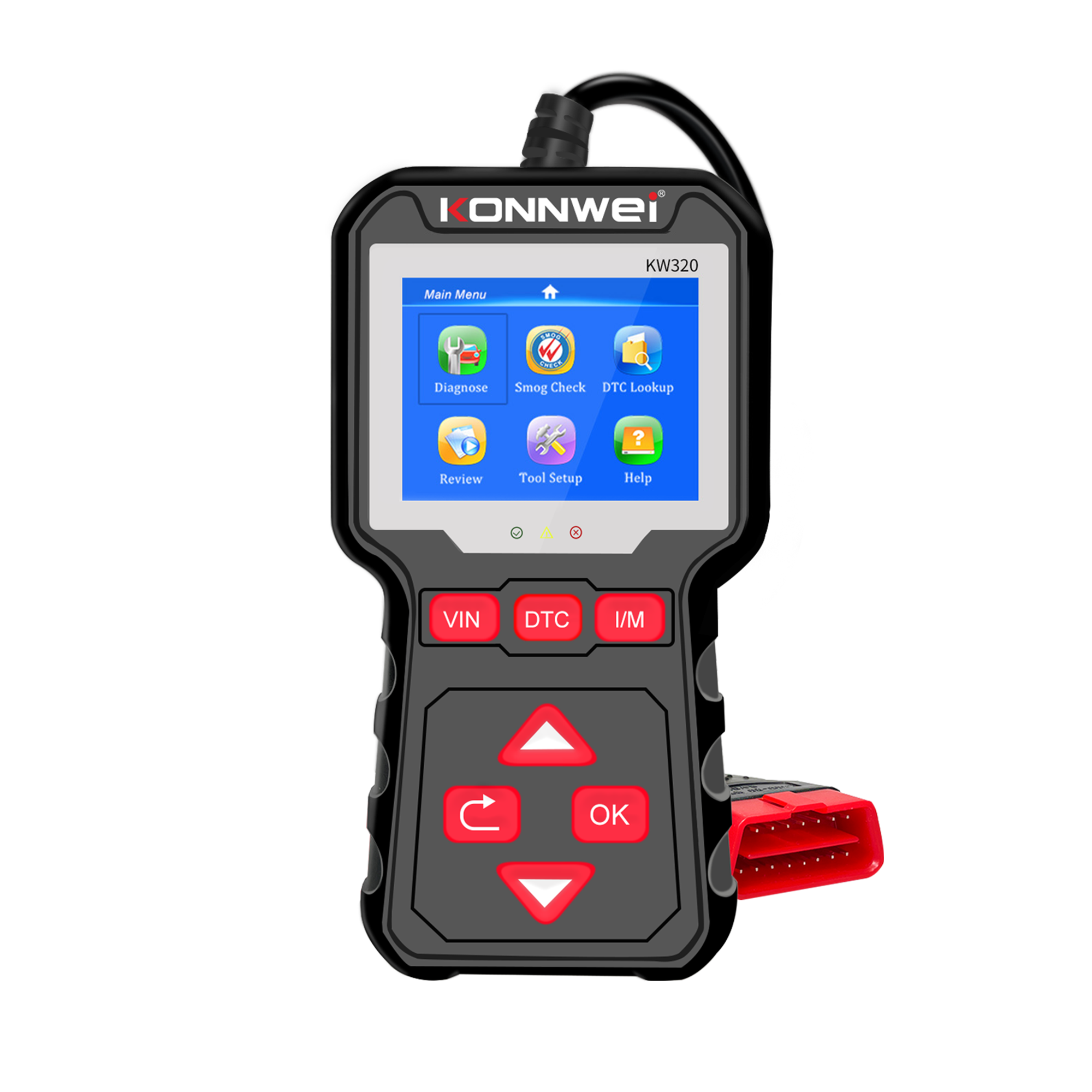 Miernik diagnostyczny OBD2 Konnwei KW320