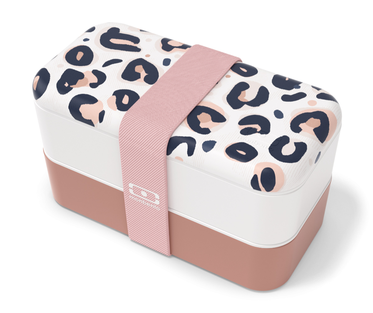 Monbento - Lunchbox Bento Original Fr Leopard Pink