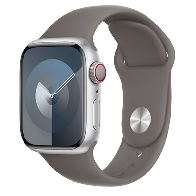 Pasek do Apple Watch (38/40/41mm) M/L Popielaty brąz