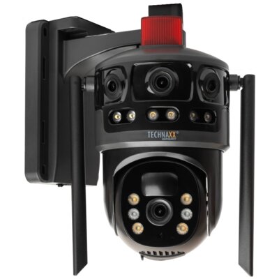 Kamera TECHNAXX 4G Dual Camera TX-329 Zewnętrzna, 4G LTE + Panel słoneczny