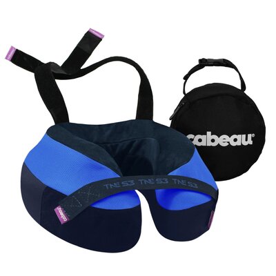 Poduszka podróżna CABEAU Sydney TNE-S3 TNEP3242 Czarno-niebieski