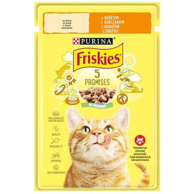 Karma dla kota FRISKIES Kurczak 85 g