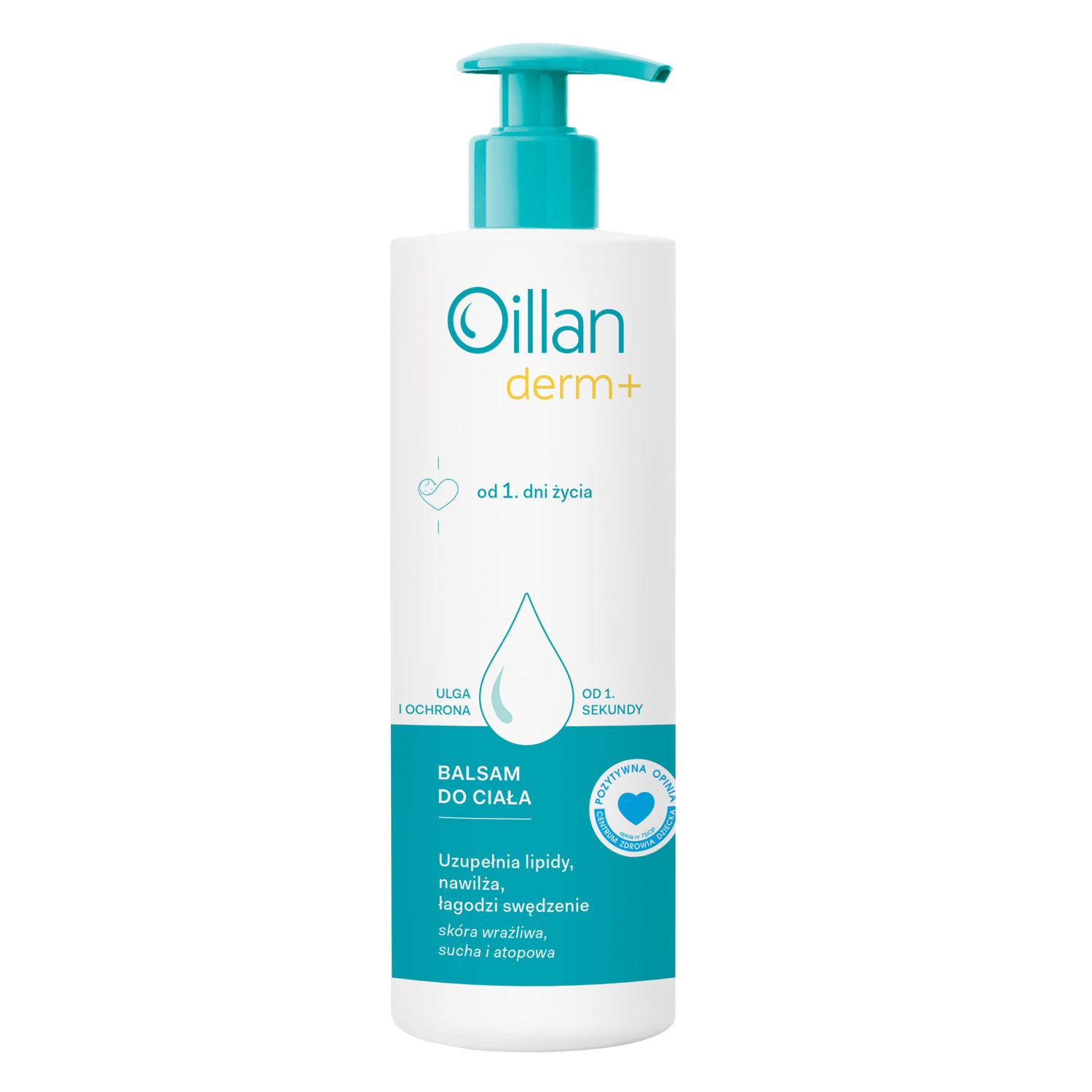 Oillan Derm+ balsam do ciała z kompleksem natłuszczającym, 400 ml