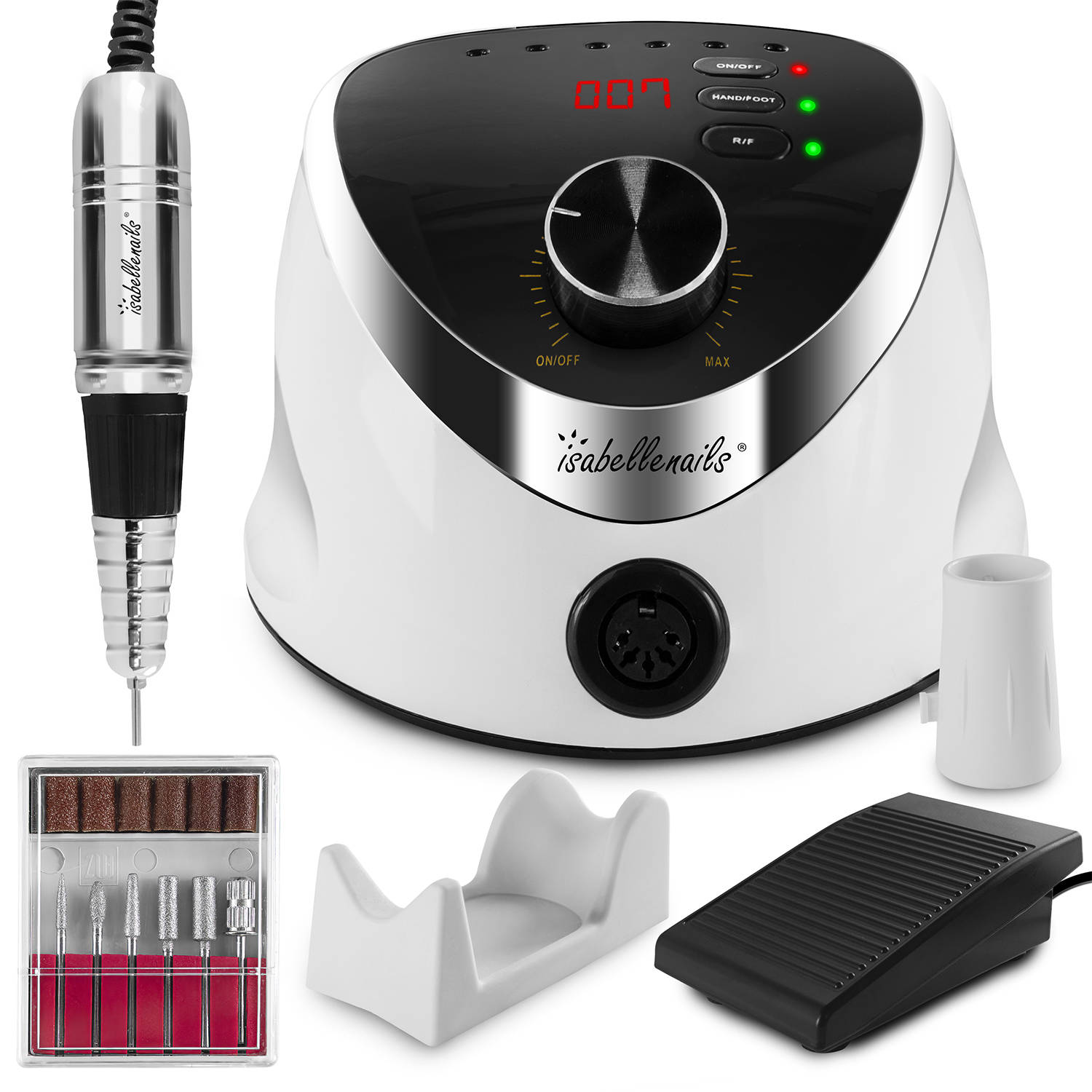 Isabellenails M12 frezarka do paznokci 65W, 1 szt.