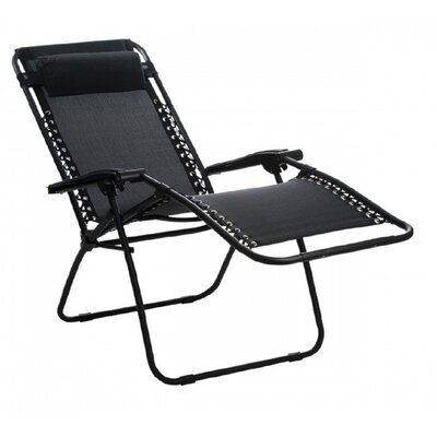 Leżak MIRPOL Delux Czarny