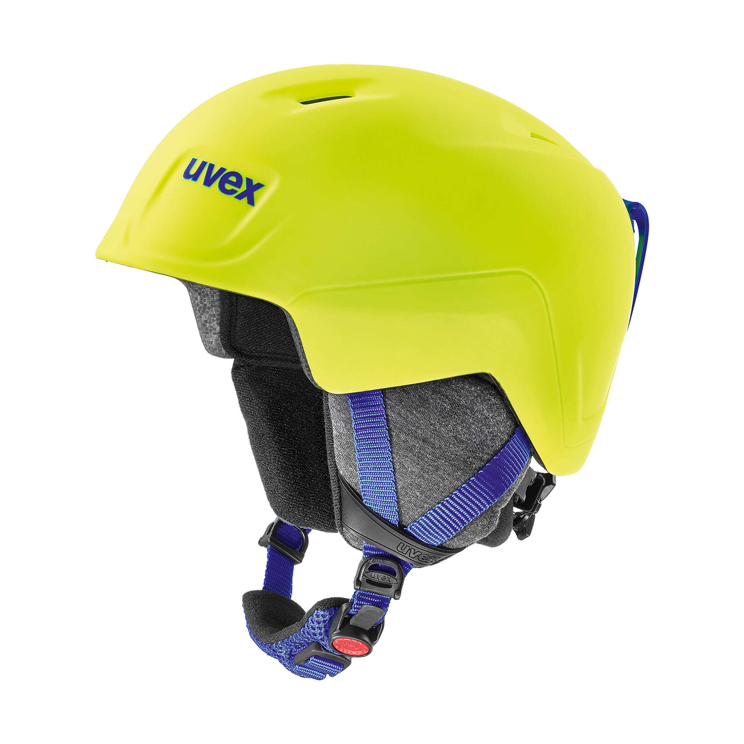 Kask narciarski dla dziecka UVEX MANIC PRO neon yellow - 51-55 cm