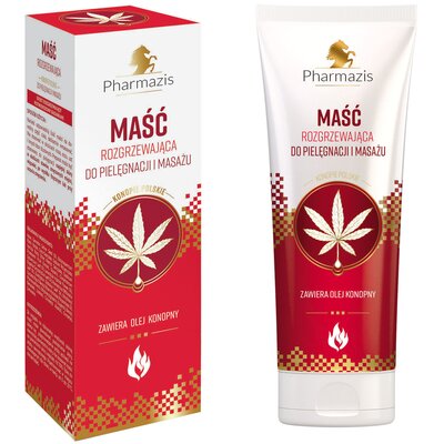 Maść rozgrzewająca PHARMAZIS Konopie Polskie 222 ml