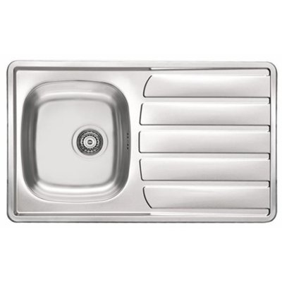 Zlewozmywak jednokomorowy z ociekaczem ALVEUS Zoom 30 1098842K Len 50x86