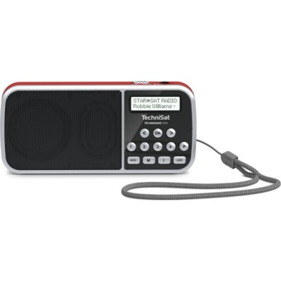 Radio TECHNISAT Techniradio RDR 0000/3922 Czerwono-czarny