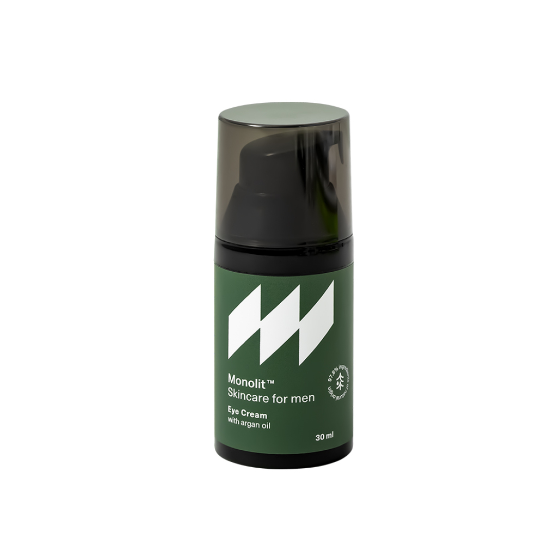 Monolit Skincare For Men krem pod oczy z olejem arganowym, 30 ml