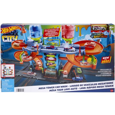Myjnia samochodowa Hot Wheels Zakręcona megamyjnia HDP05