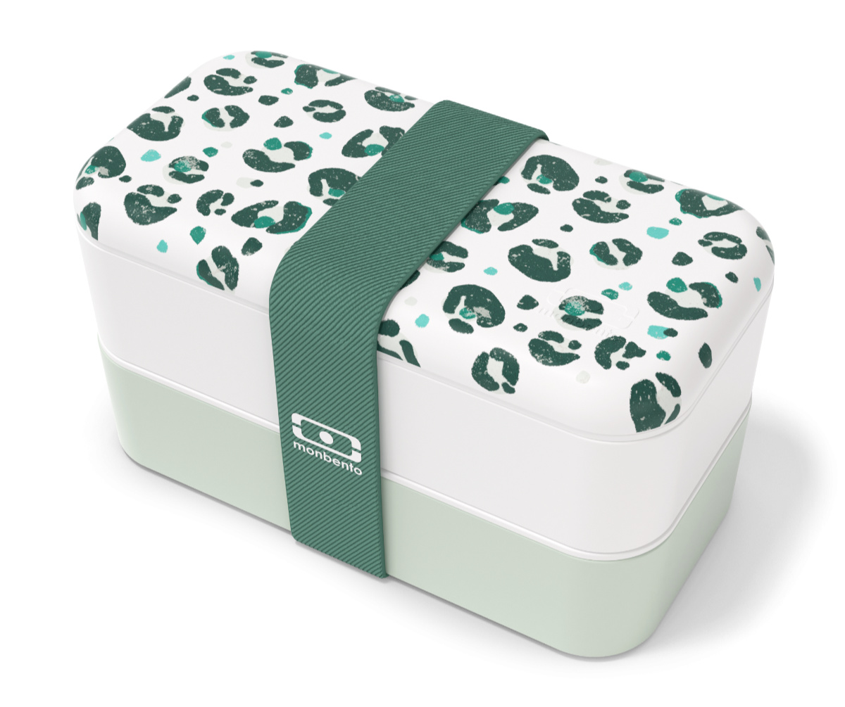 Monbento - Lunchbox Bento Original Fr Leopard Green