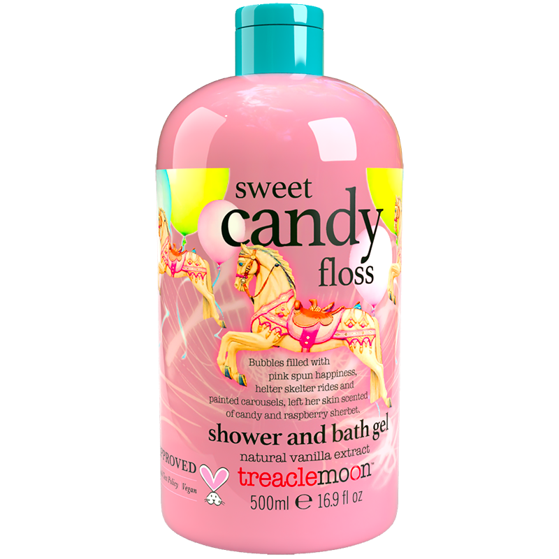 Treaclemoon Sweet Candy Floss żel pod prysznic i do kąpieli, 500 ml