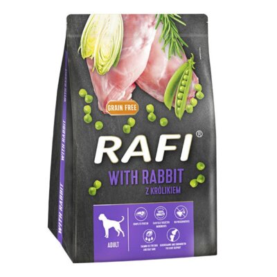 Karma dla psa RAFI z królikiem 3 kg