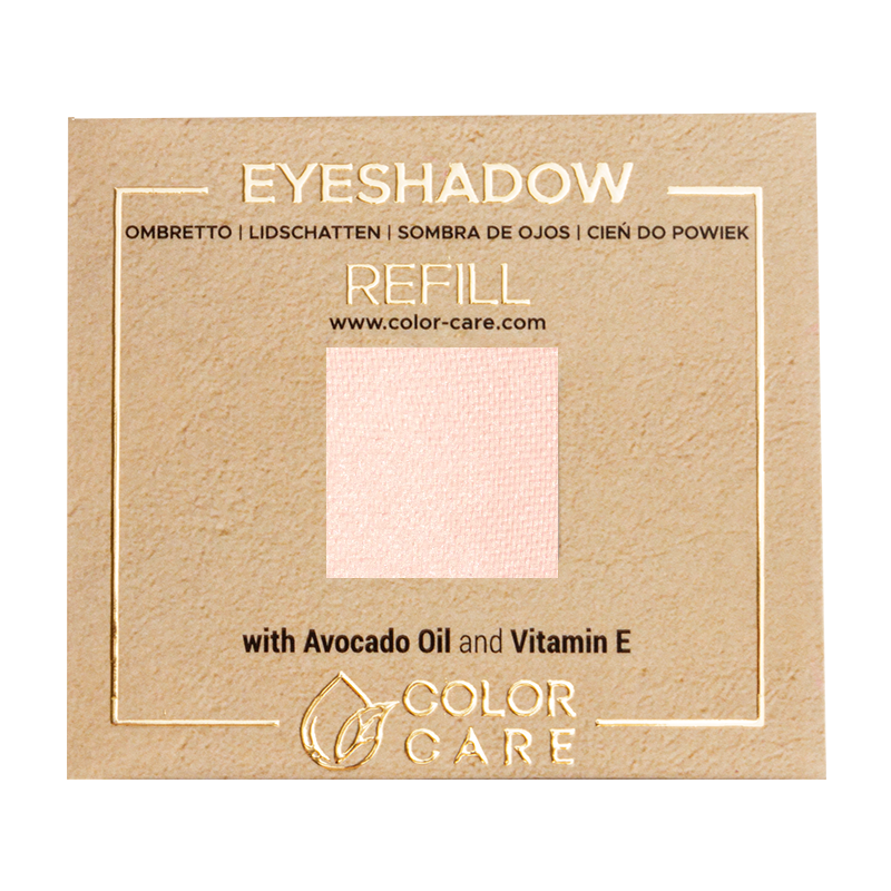 Color Care Matte - Nude Beige matowy cień do powiek wegański - 010 Pinky Peach, 2 g