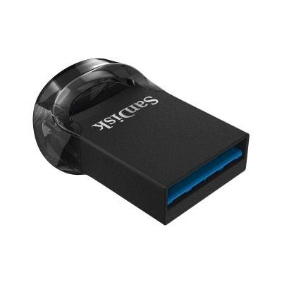 Pendrive SANDISK Cruzer Ultra Fit 128GB, USB 3.2 Gen. 1 (USB 3.0), Odczyt 130 Mb/s Czarny