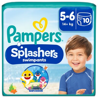 Pieluchomajtki PAMPERS Splashers Baby Shark 5 (10 szt.)