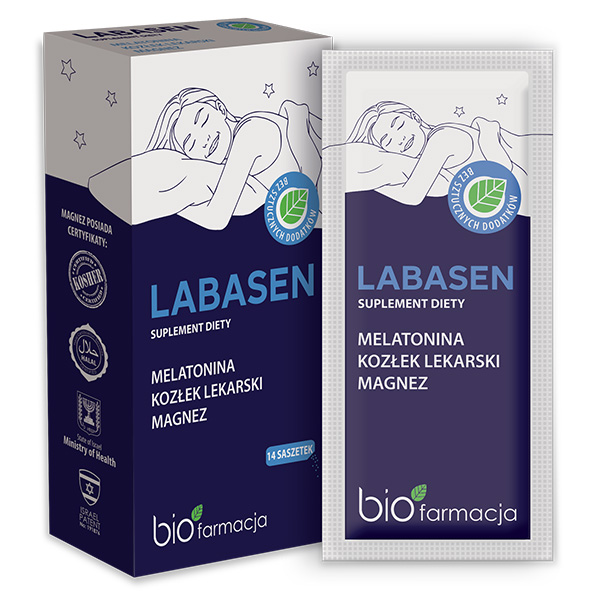 Biofarmacja Labasen suplement diety, 14 sasz./1 opak.