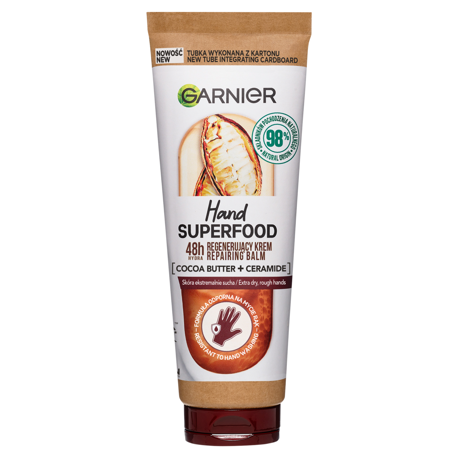 Garnier Hand Superfood regenerujący krem do rąk, 75 ml