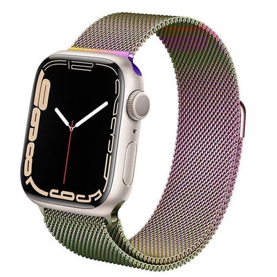Pasek CRONG Milano Steel do Apple Watch (38/40/41/42mm) Wielokolorowy