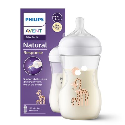 Butelka PHILIPS Avent Natural SCY903/66 Przezroczysto-biały