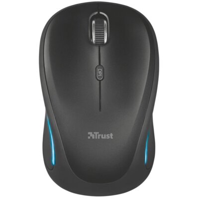 Mysz TRUST Yvi FX Czarny