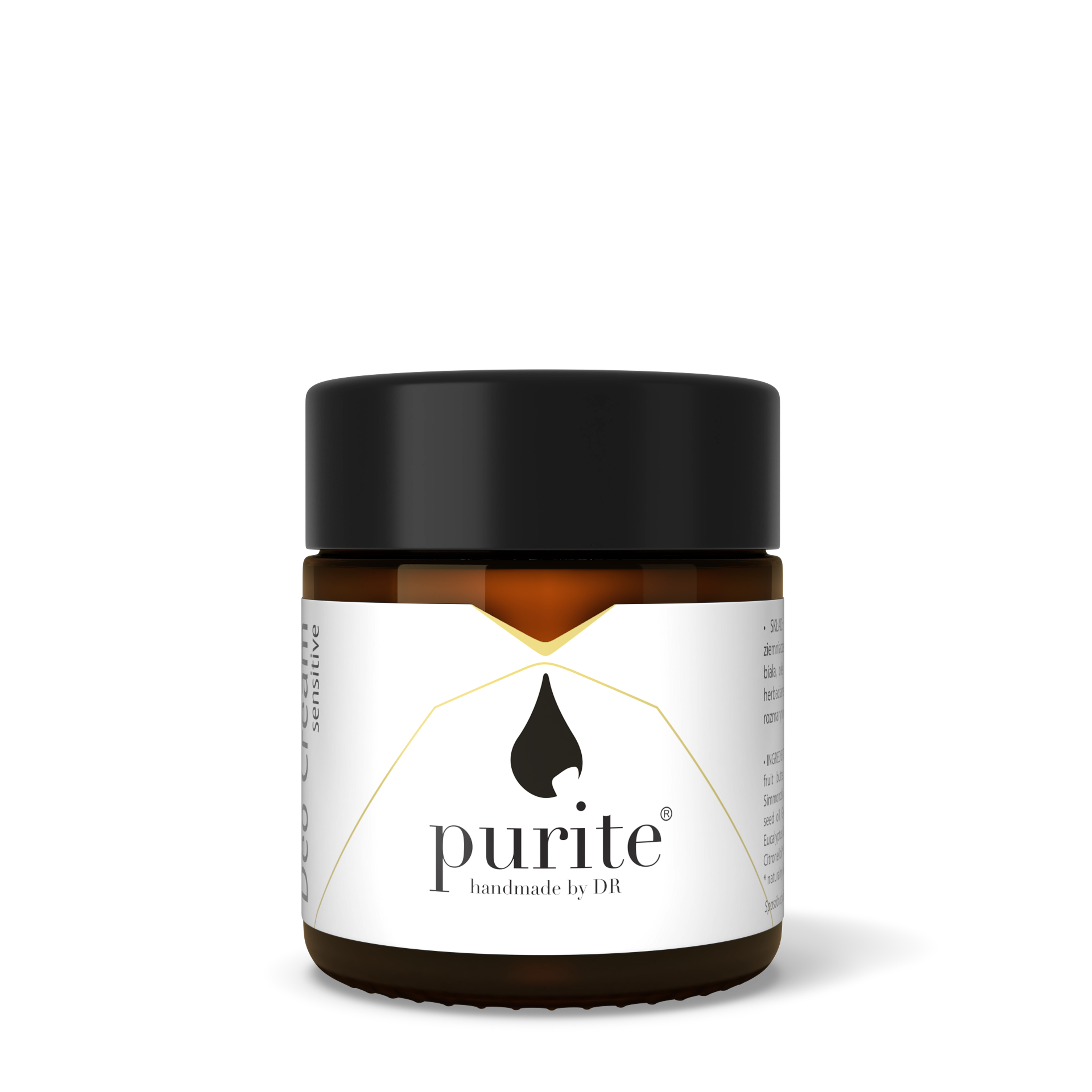 Purite Sensitive dezodorant w kremie, 30 ml