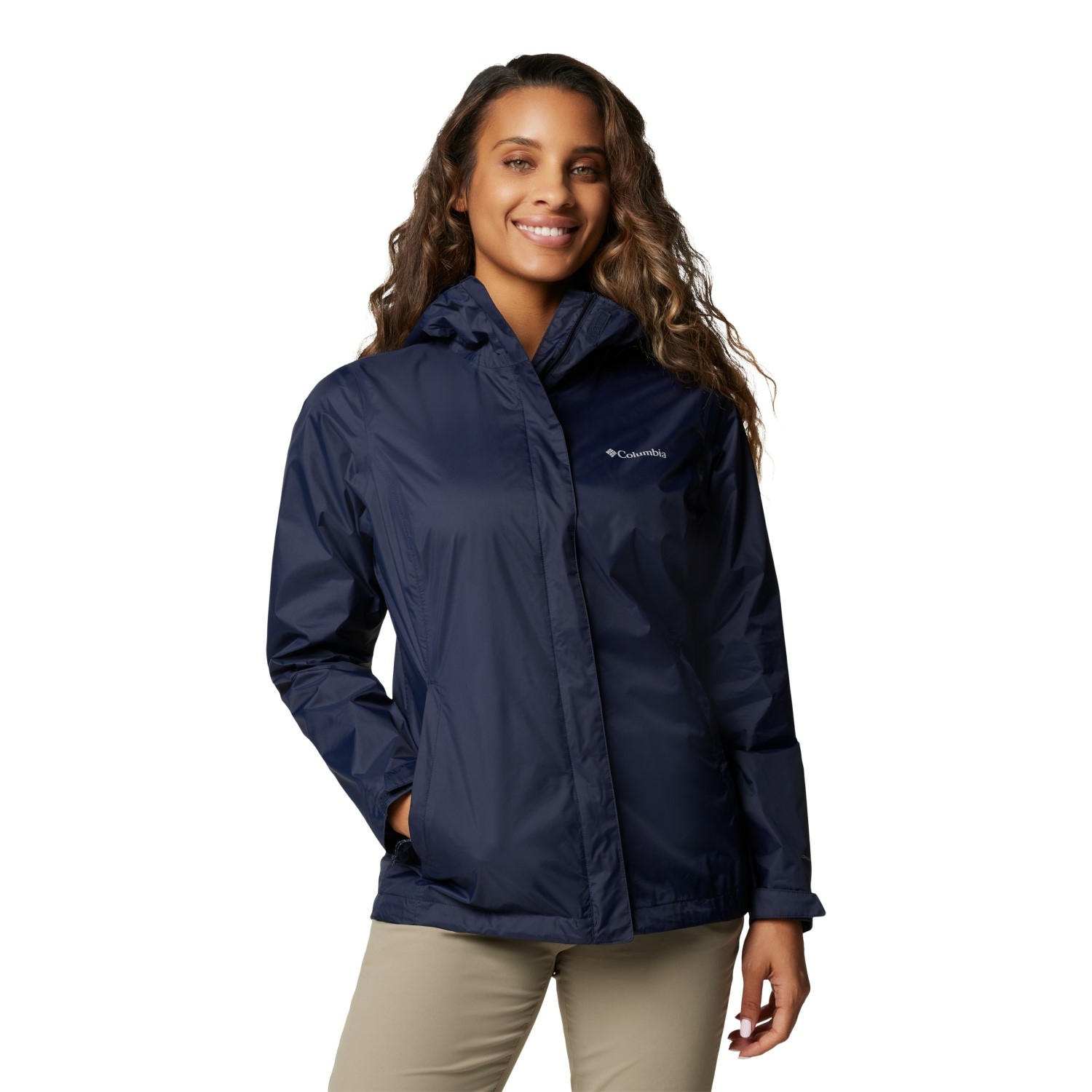 Damska kurtka przeciwdeszczowa Columbia Arcadia II Jacket dark nocturnal - S