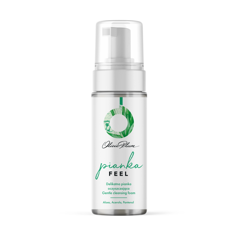 Olivia Plum pianka do mycia twarzy feel, 150 ml