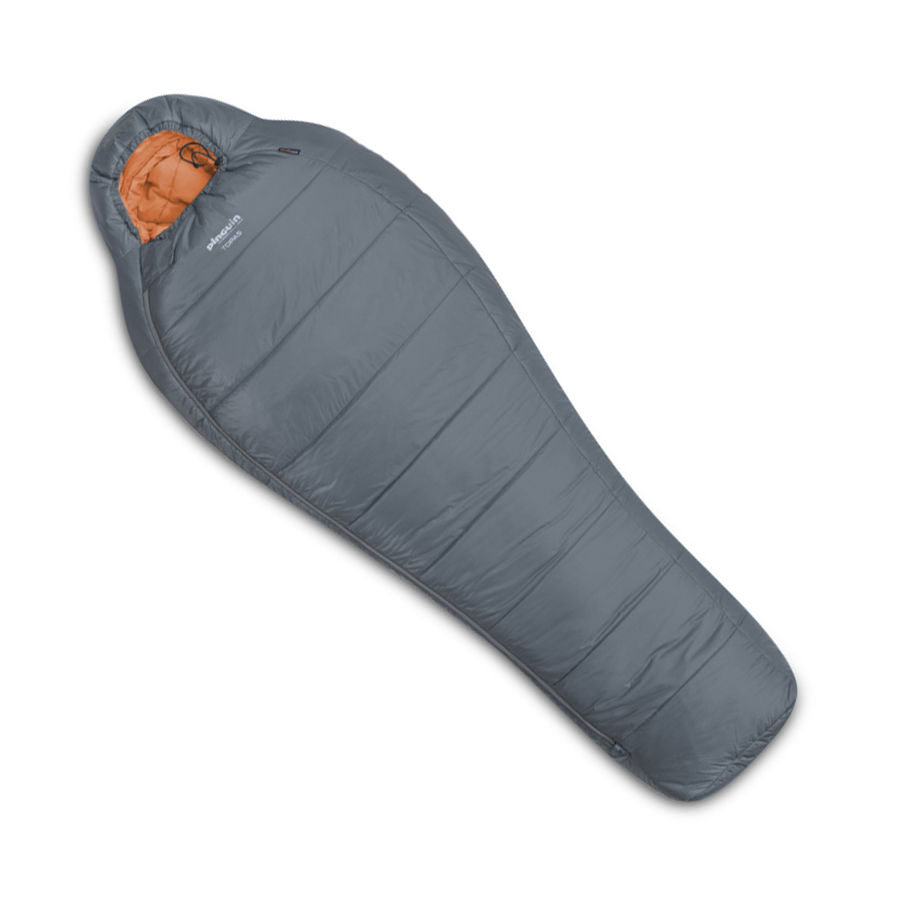Śpiwór turystyczny Pinguin TOPAS CCS grey - 175 prawy
