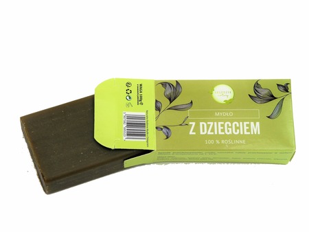 Koszyczek Natury mydło naturalne z dziegciem 100% roślinne, 100 g