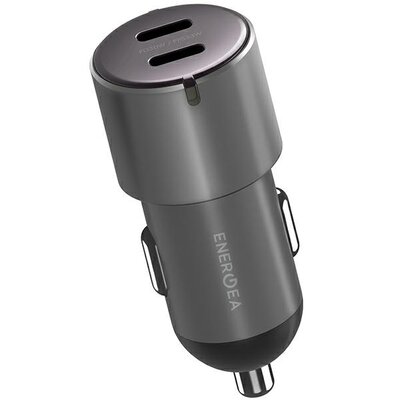 Ładowarka samochodowa ENERGEA Alu Drive D60 66W Stalowy