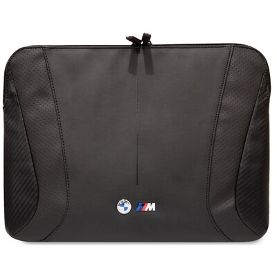 Etui na laptopa BMW Sleeve Carbon&Perforated 14 cali Czarny