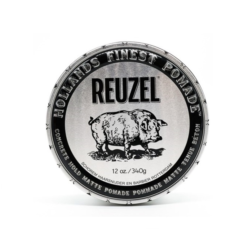 Reuzel Concrete Hold Matte Pomade bardzo mocna matowa pomada do włosów, 340 g