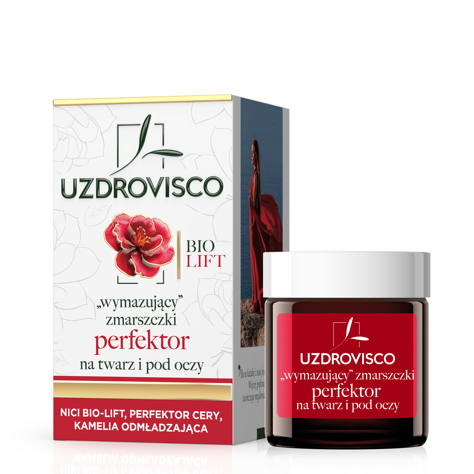 Uzdrovisco wymazujący zmarszczki perfektor do twarzy i pod oczy, 25 ml